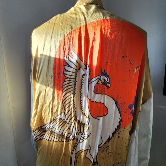 Free People Rising Sun/Moon Dance Kimono Robe - Picture 3 of 7